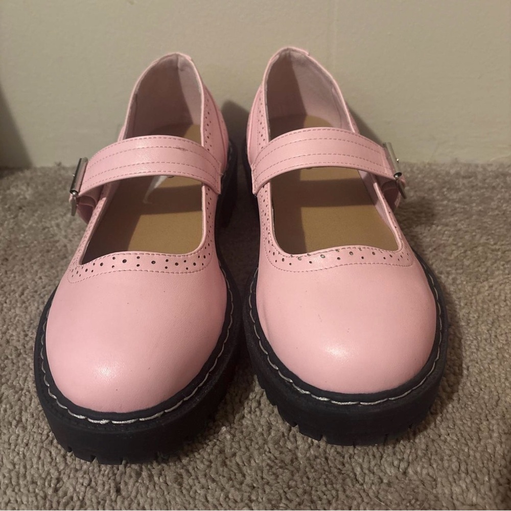 Torrid Pink Mary Jane Dress Shoes